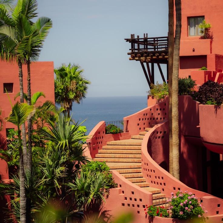 Kids playground area in Italy